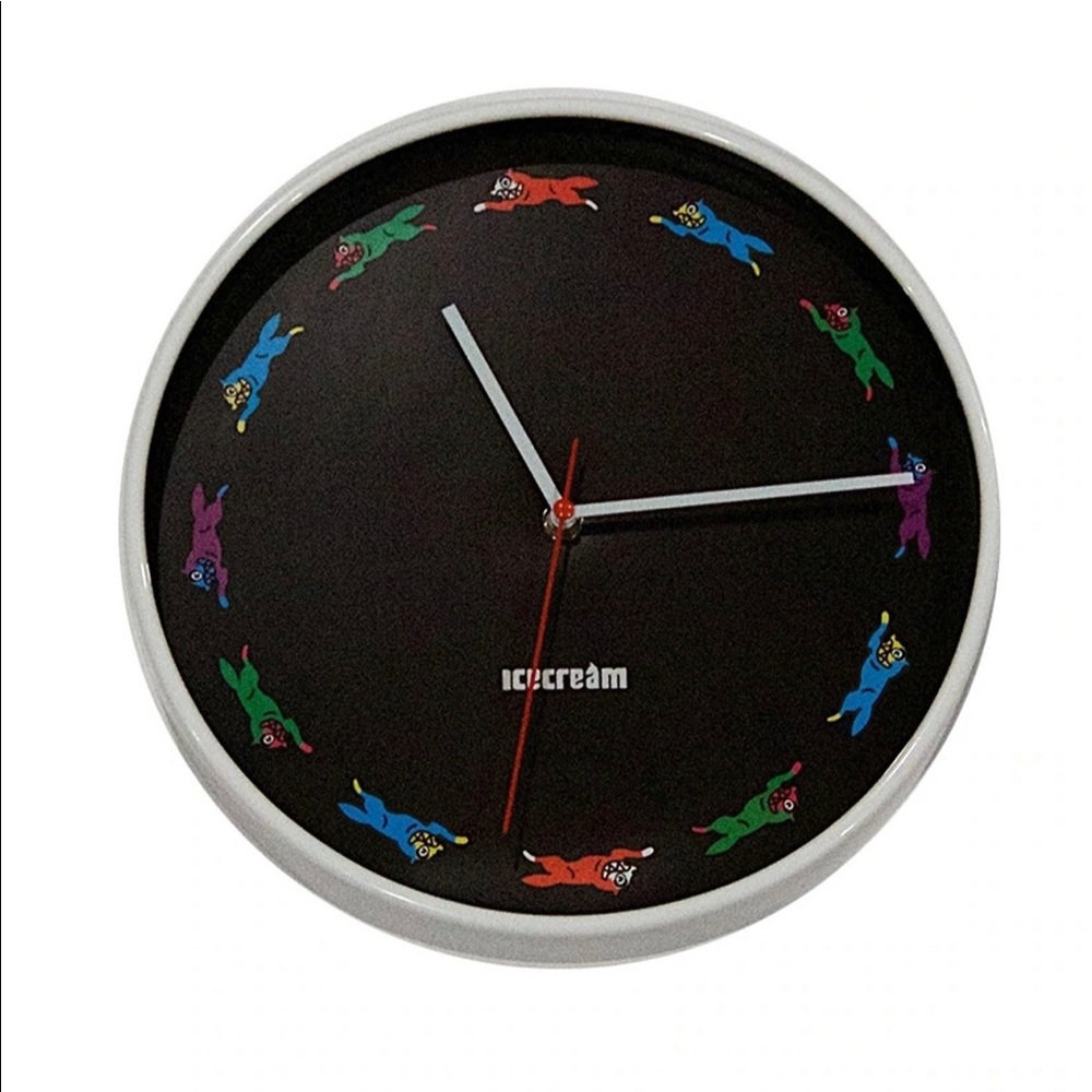 Icecream x BBC Father Time Runningdog Clock